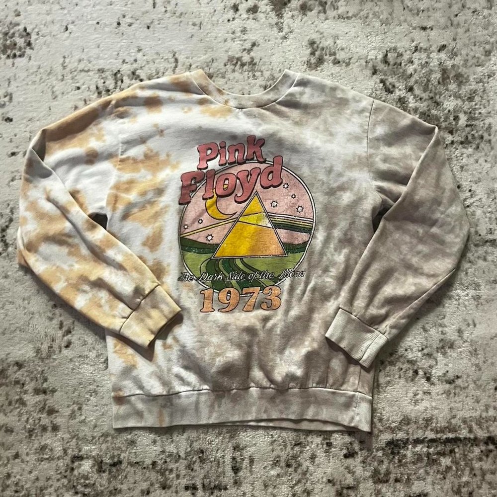 Pink Floyd Tie Dye Crewneck